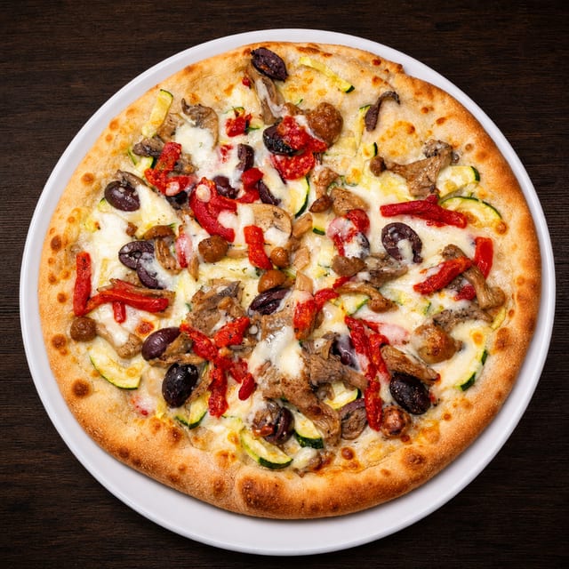VEGGIE'S PIZZA.