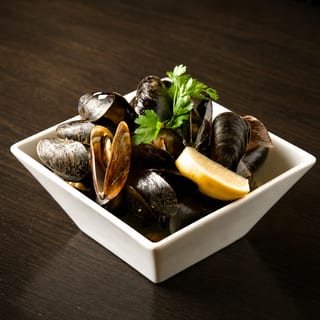 MUSSELS IN BIANCO (GF)